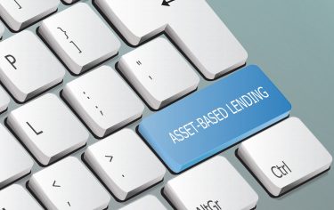 asset based lending button a a keyboard