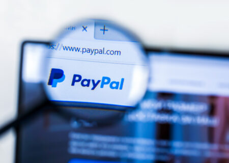 PayPal pays first invoice using stablecoin