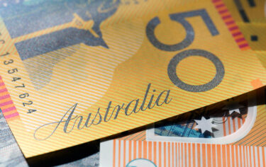 50 Autralian Dollars bill