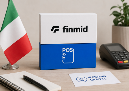 Finmid and myPOS bring embedded working capital finance to 90,000 Italian merchants
